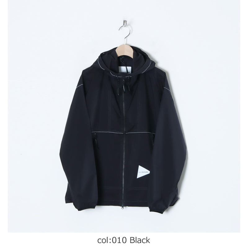 and wander(アンドワンダー) PERTEX wind jacket 画像16
