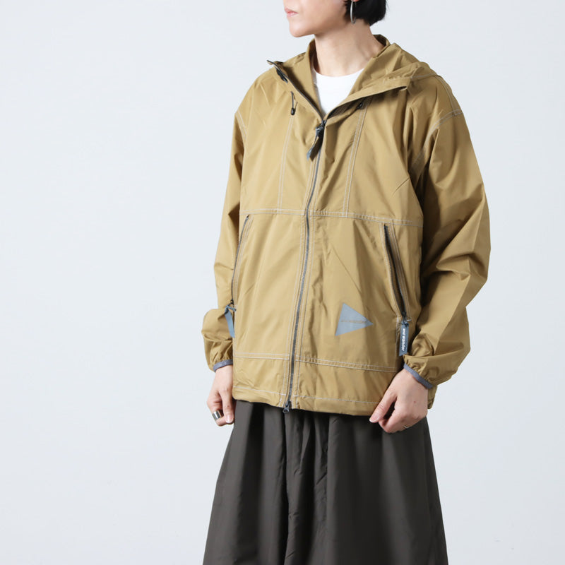 and wander(アンドワンダー) PERTEX wind jacket 画像9