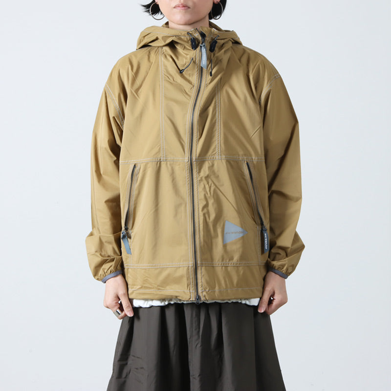 and wander(アンドワンダー) PERTEX wind jacket 画像14