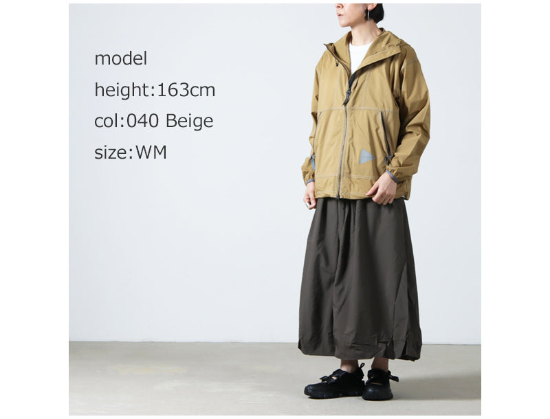 and wander(アンドワンダー) PERTEX wind jacket 画像25