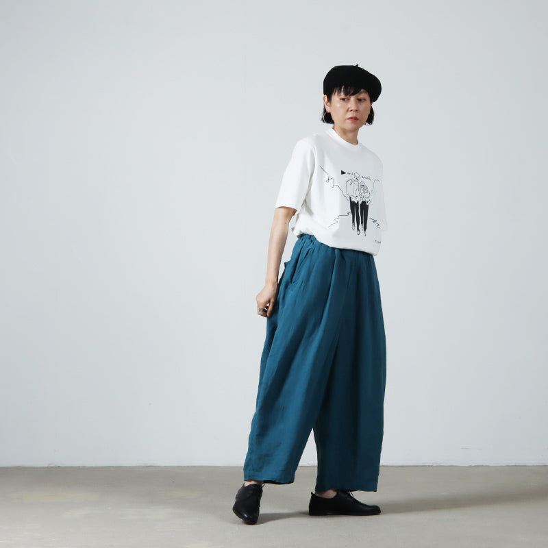 and wander(アンドワンダー) Yu Nagaba printed T 画像21