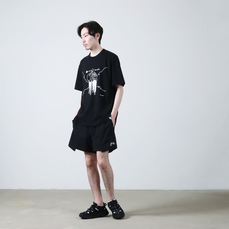 and wander(アンドワンダー) Yu Nagaba printed T 画像22