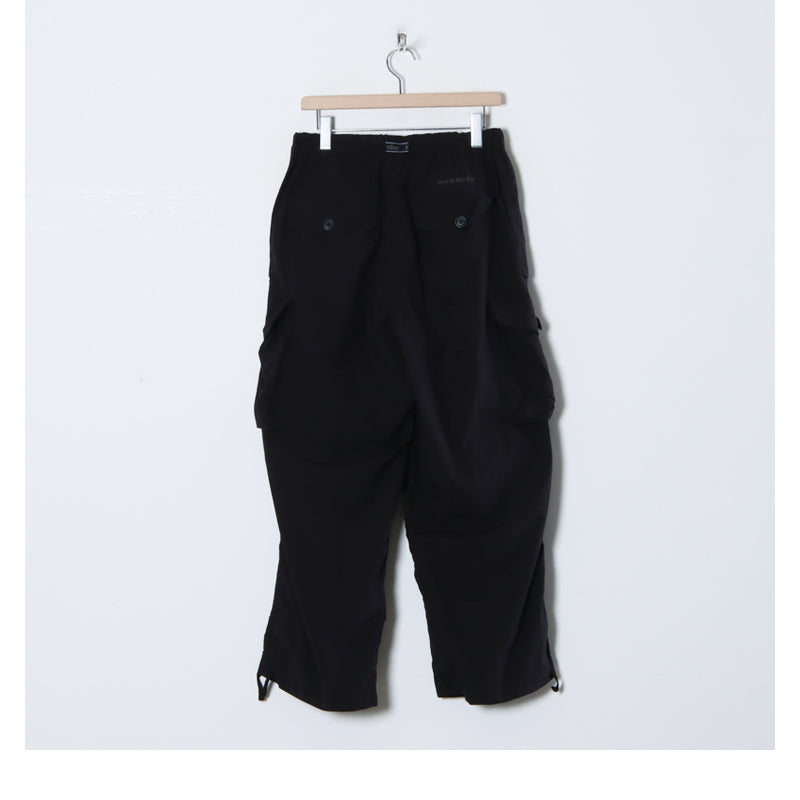 and wander(アンドワンダー) 87 oversized cargo pants 画像18