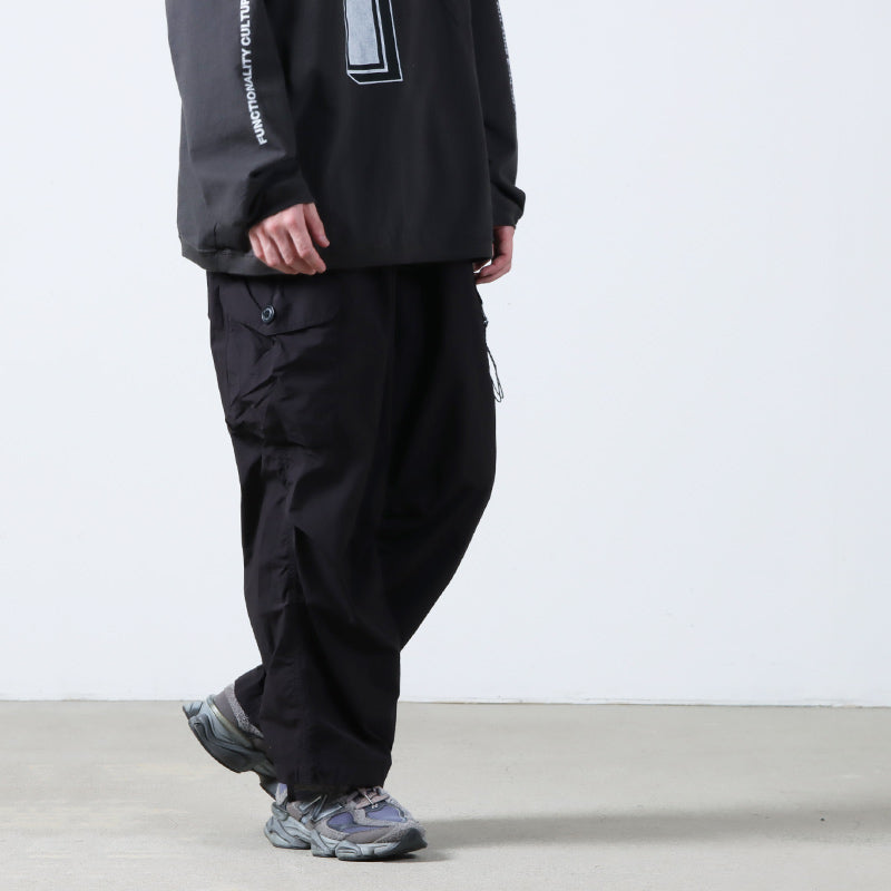 and wander(アンドワンダー) 87 oversized cargo pants 画像9