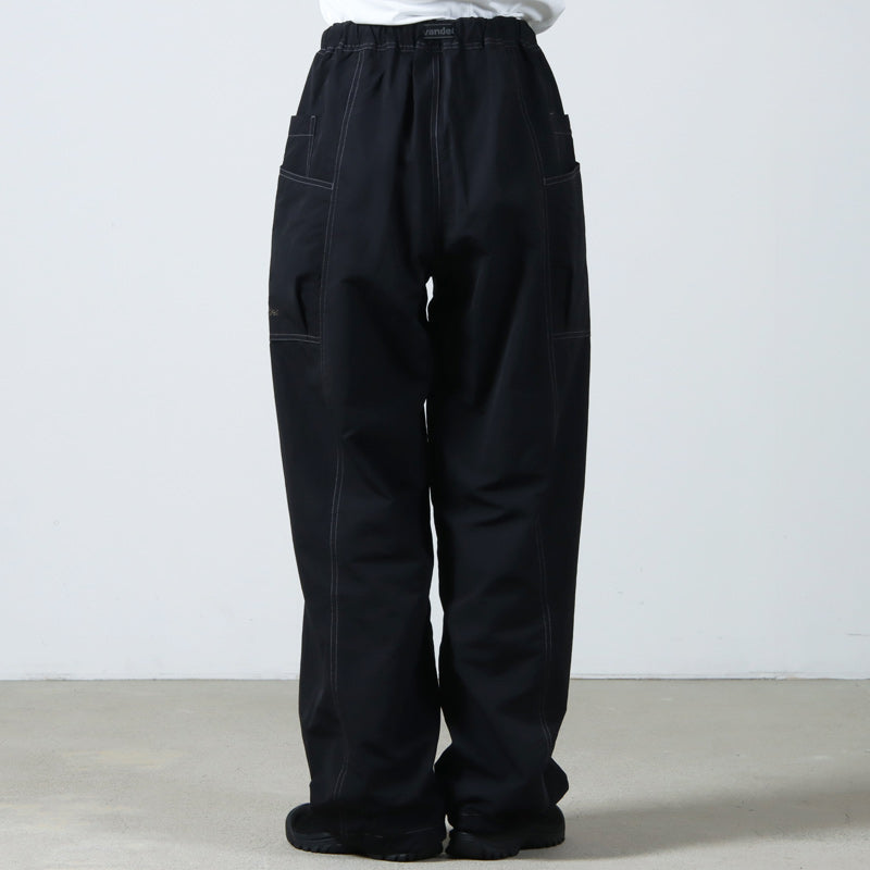 and wander(アンドワンダー) crinkled nylon pants 画像24