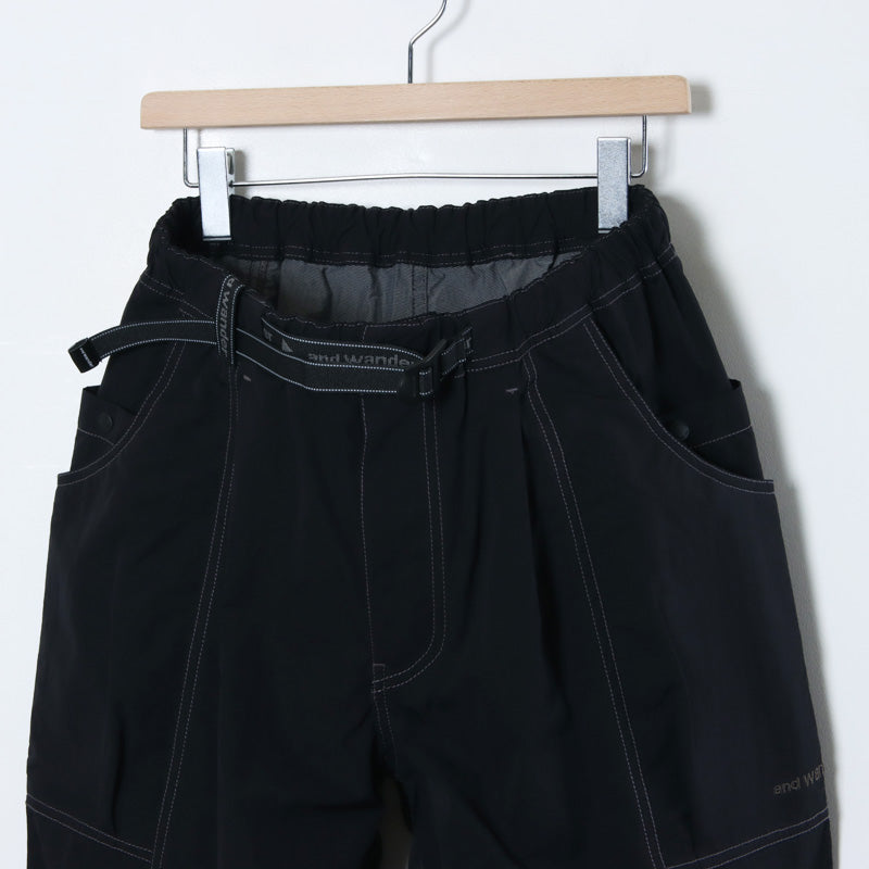 and wander(アンドワンダー) crinkled nylon pants 画像25