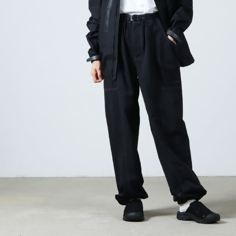 and wander(アンドワンダー) crinkled nylon pants 画像9
