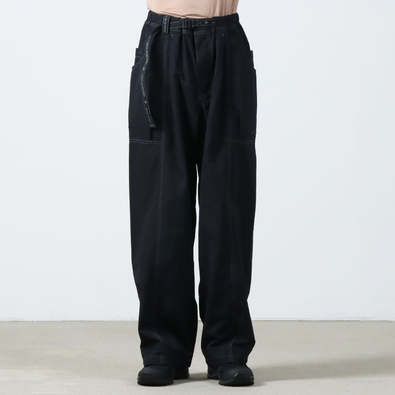 and wander(アンドワンダー) crinkled nylon pants 画像11