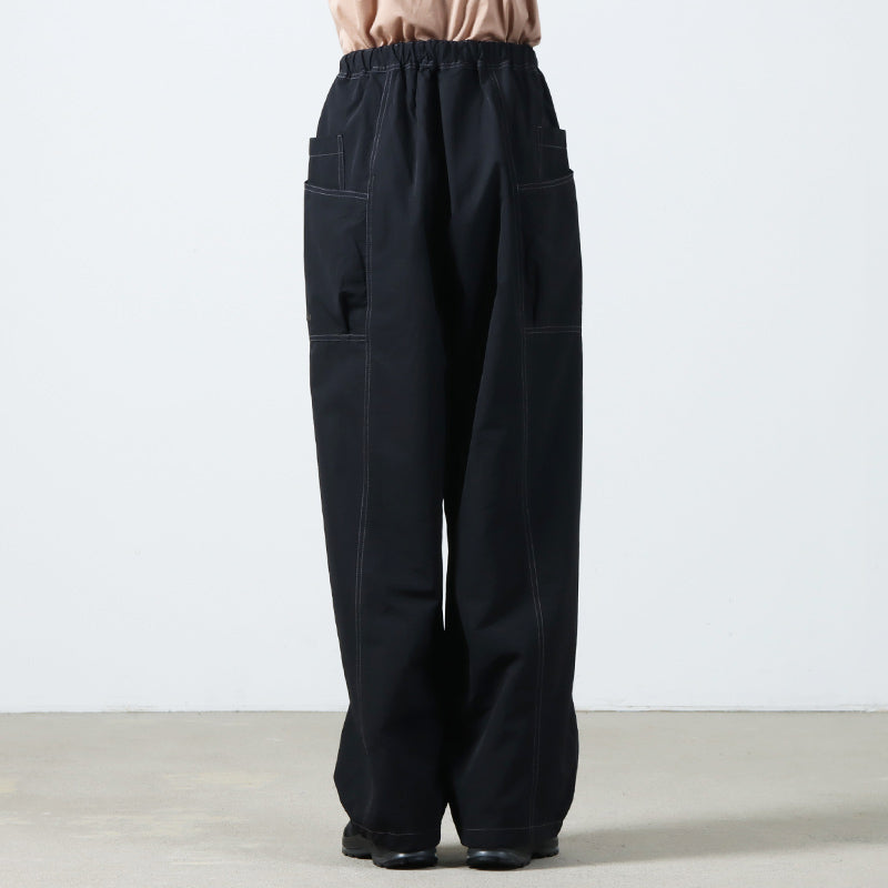 and wander(アンドワンダー) crinkled nylon pants 画像13