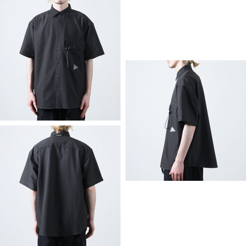 and wander(アンドワンダー) dry breathable SS shirt 画像3