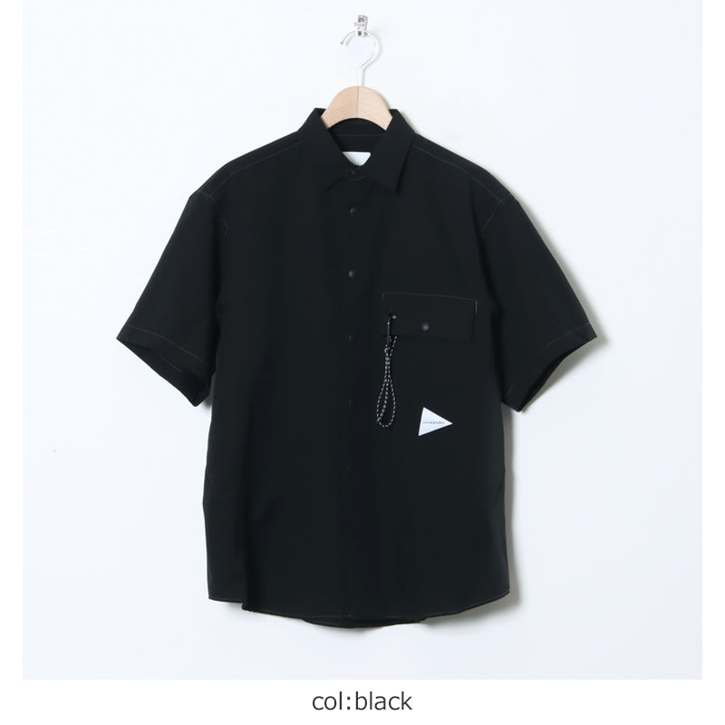 and wander(アンドワンダー) dry breathable SS shirt 画像16
