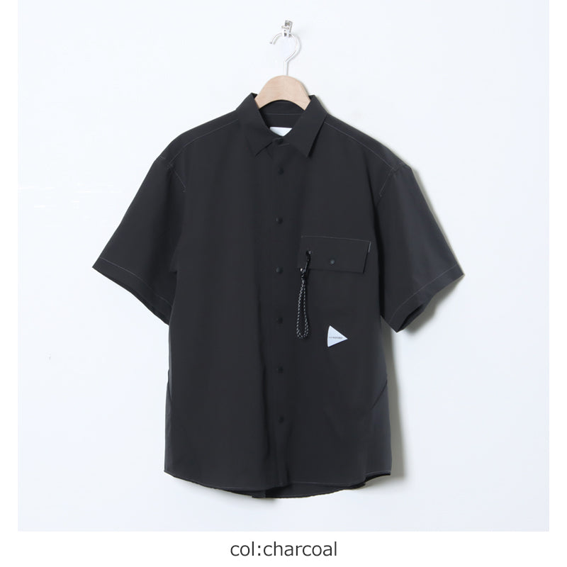 and wander(アンドワンダー) dry breathable SS shirt 画像18