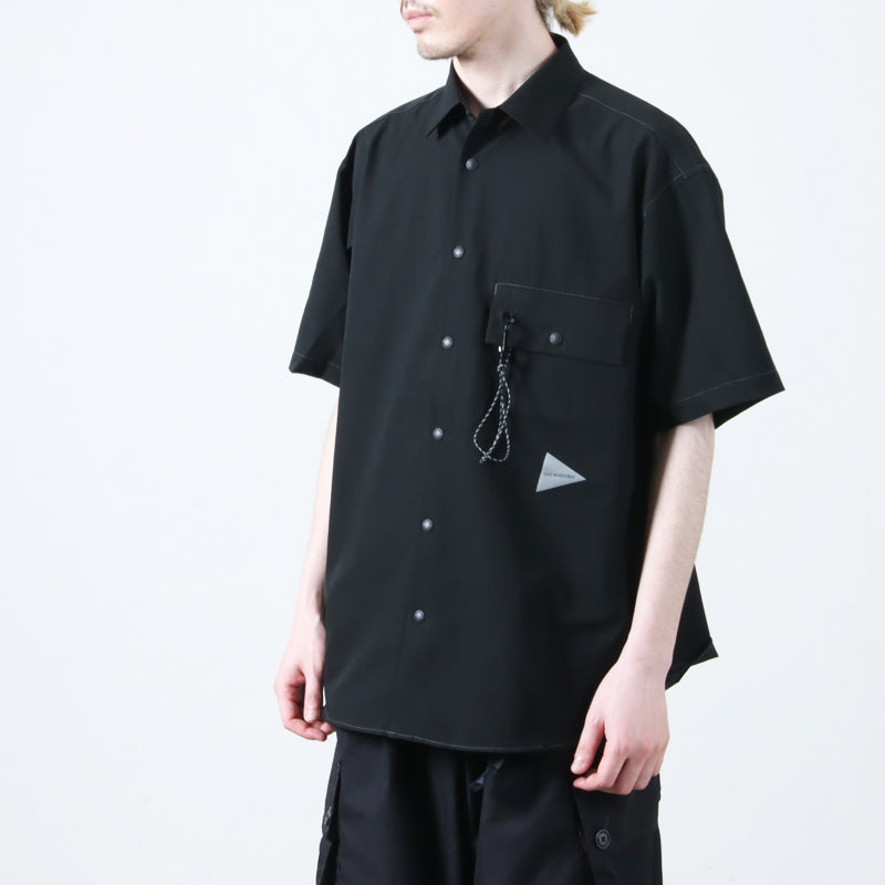 and wander(アンドワンダー) dry breathable SS shirt 画像7