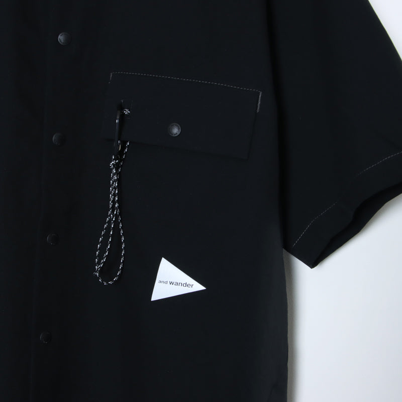 and wander(アンドワンダー) dry breathable SS shirt 画像32