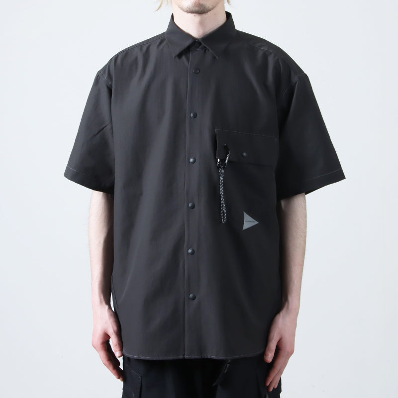 and wander(アンドワンダー) dry breathable SS shirt 画像11
