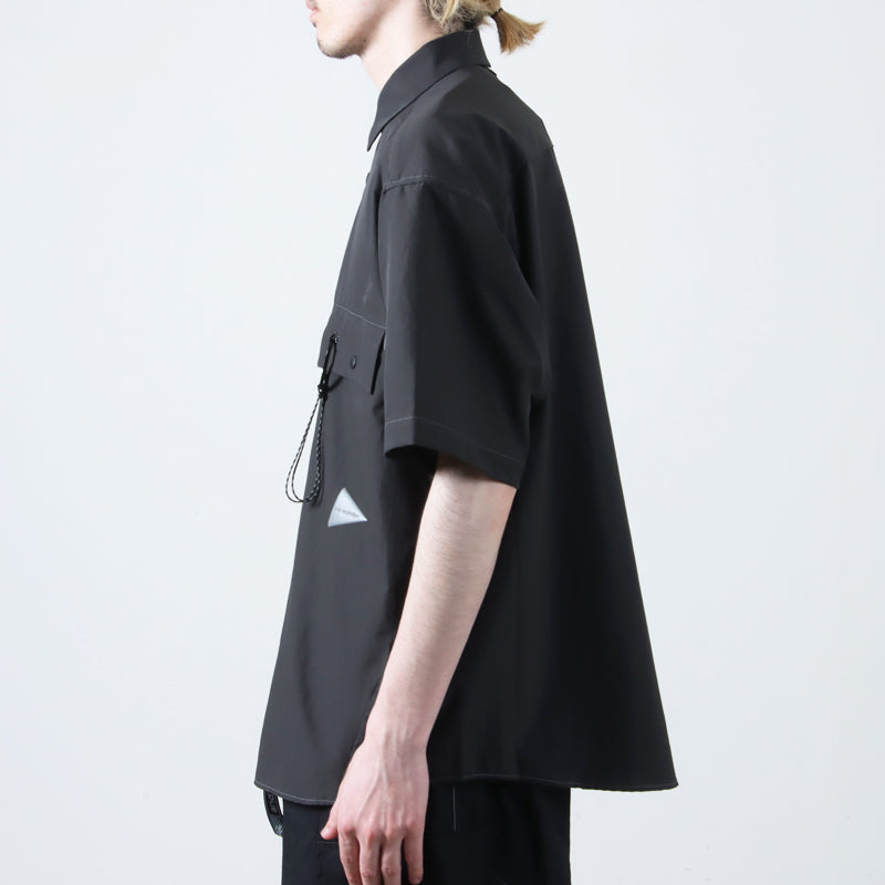 and wander(アンドワンダー) dry breathable SS shirt 画像12