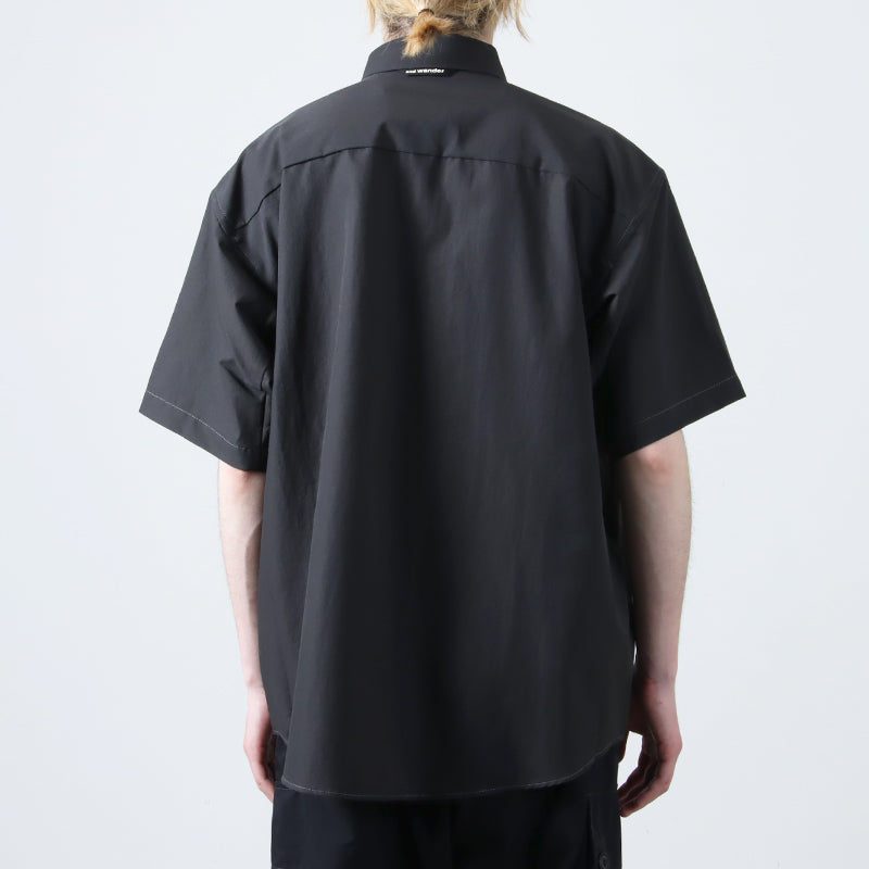 and wander(アンドワンダー) dry breathable SS shirt 画像13