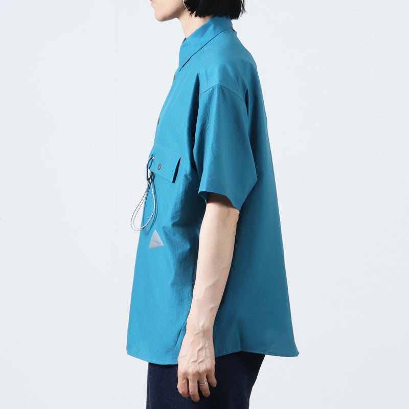 and wander(アンドワンダー) dry breathable SS shirt 画像15