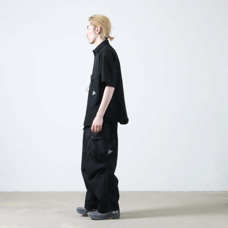 and wander(アンドワンダー) dry breathable SS shirt 画像21