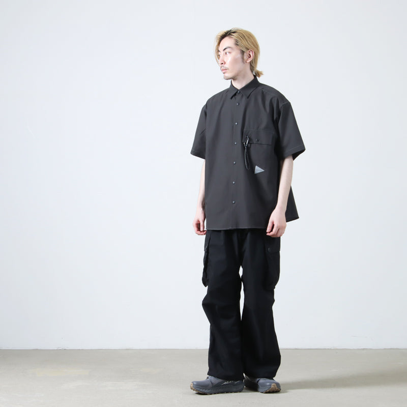 and wander(アンドワンダー) dry breathable SS shirt 画像22