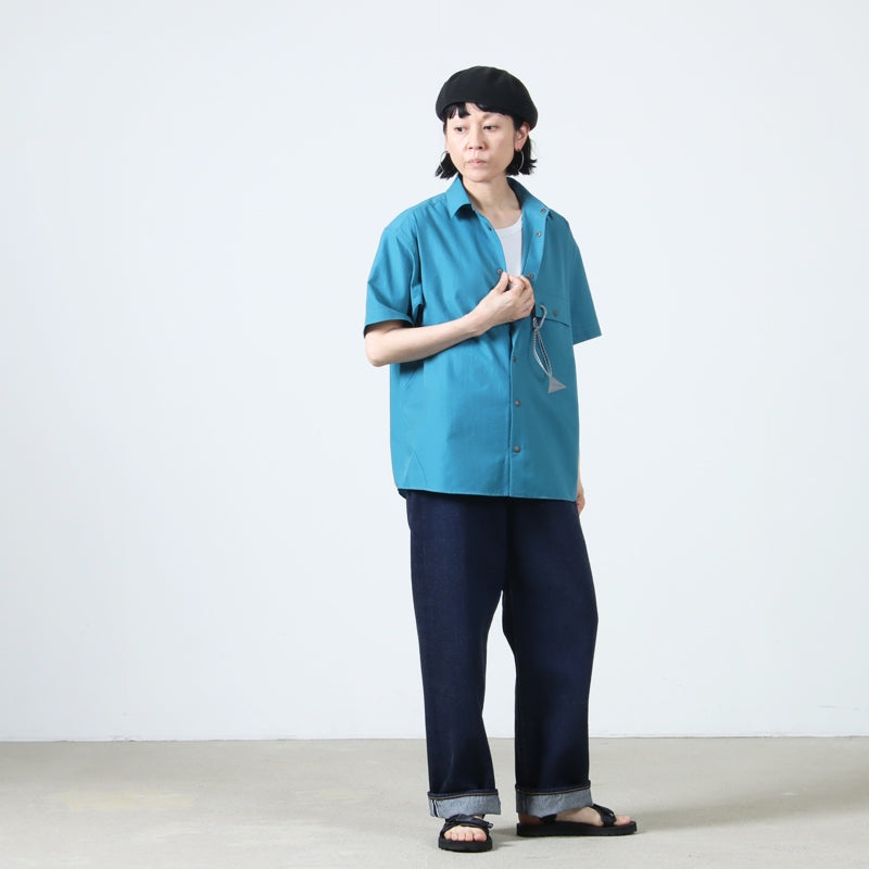 and wander(アンドワンダー) dry breathable SS shirt 画像24