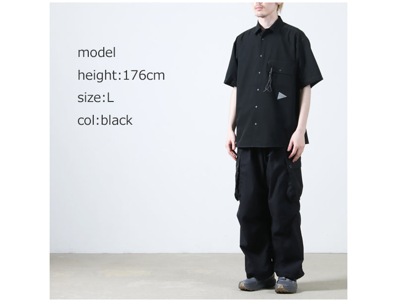 and wander(アンドワンダー) dry breathable SS shirt 画像26