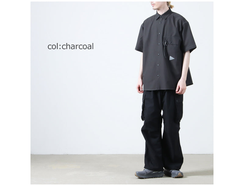 and wander(アンドワンダー) dry breathable SS shirt 画像27
