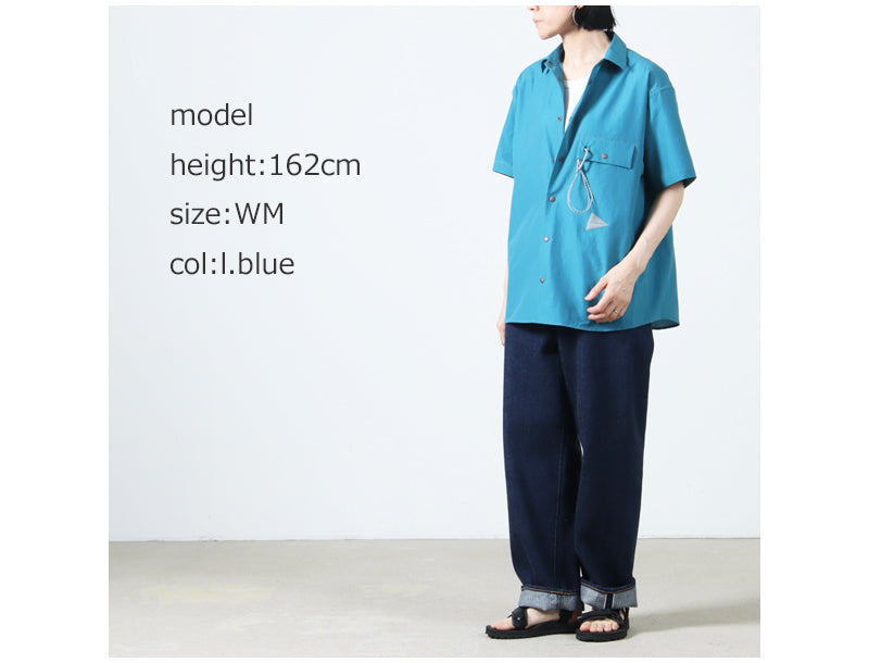 and wander(アンドワンダー) dry breathable SS shirt 画像28