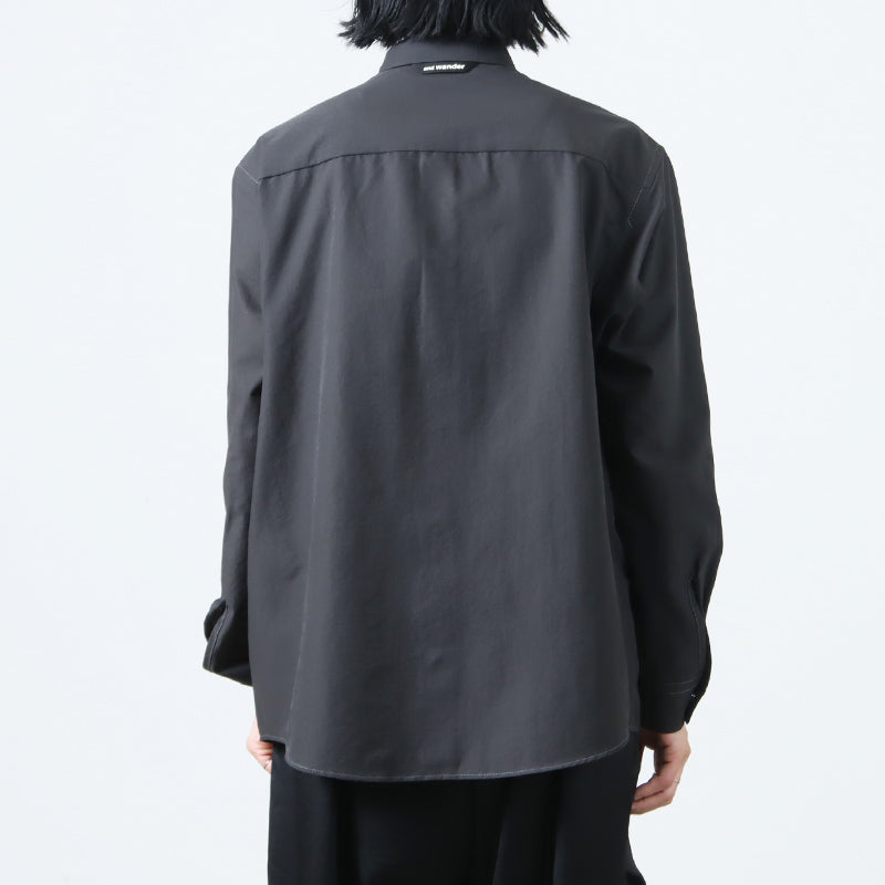 and wander(アンドワンダー) dry breathable LS shirt 画像26