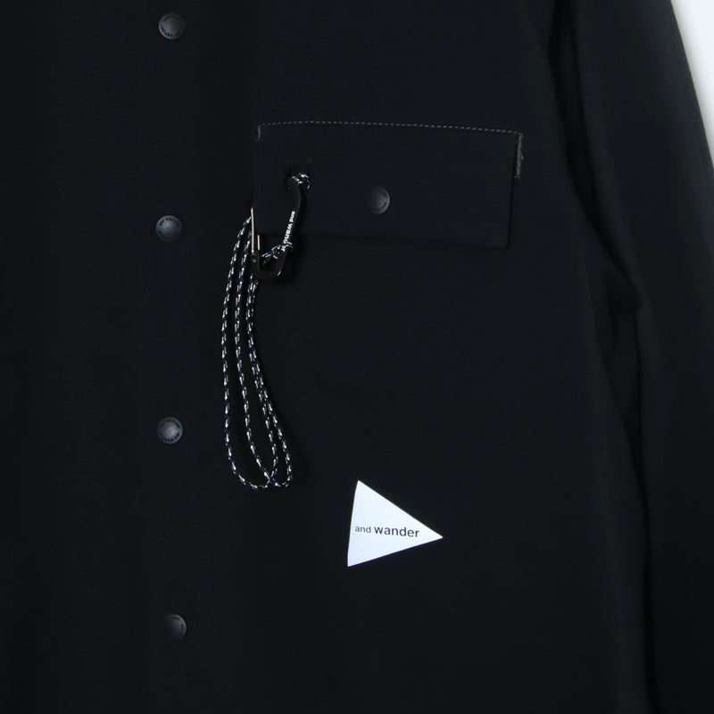 and wander(アンドワンダー) dry breathable LS shirt 画像29