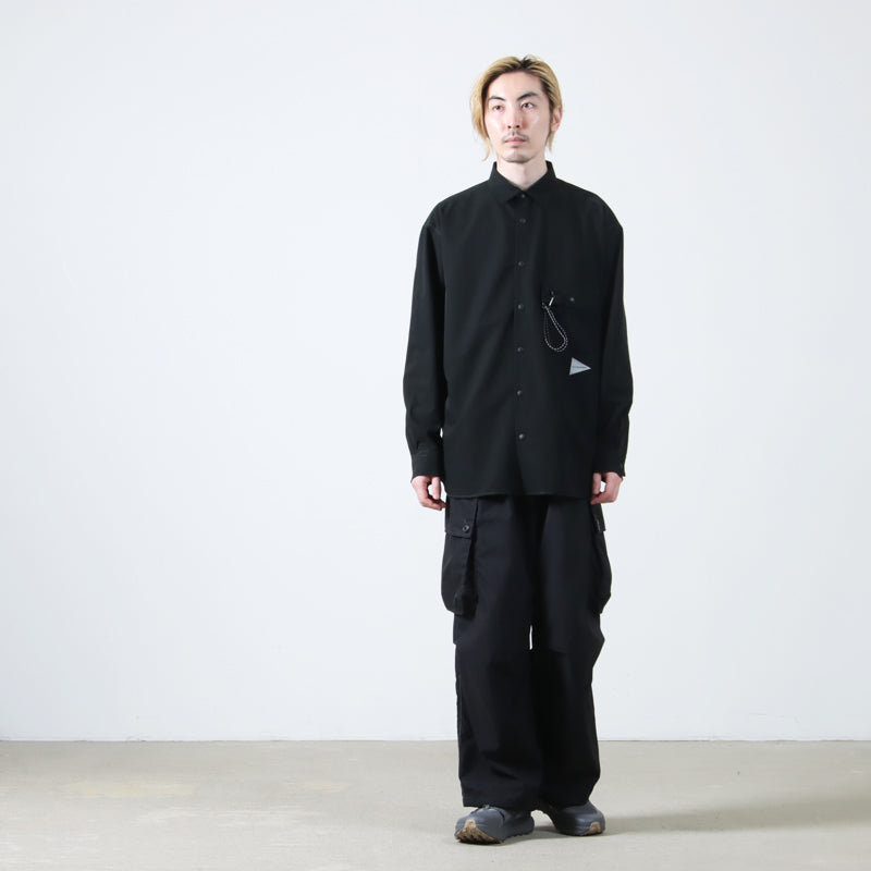 and wander(アンドワンダー) dry breathable LS shirt 画像20