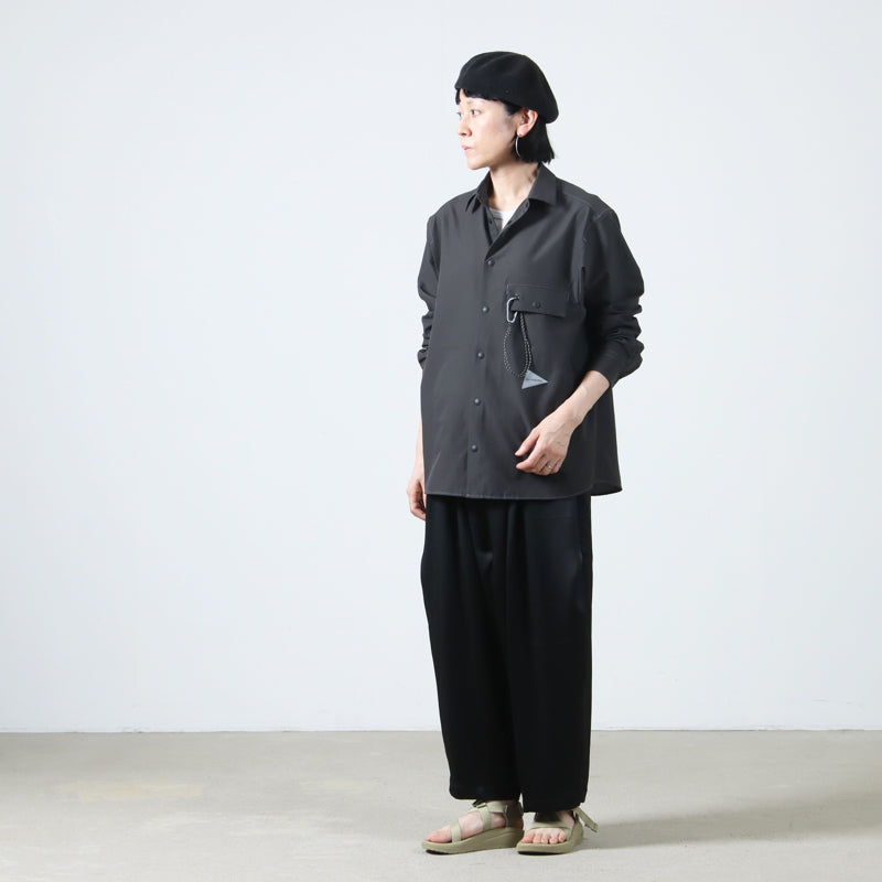 and wander(アンドワンダー) dry breathable LS shirt 画像22