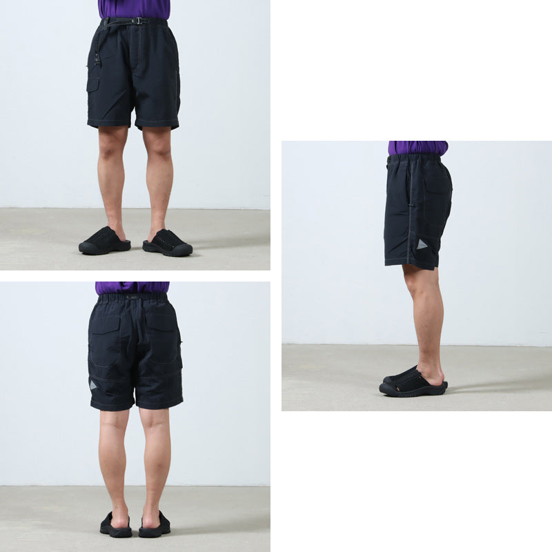 and wander(アンドワンダー) Ny taffeta hiker short pants 画像3