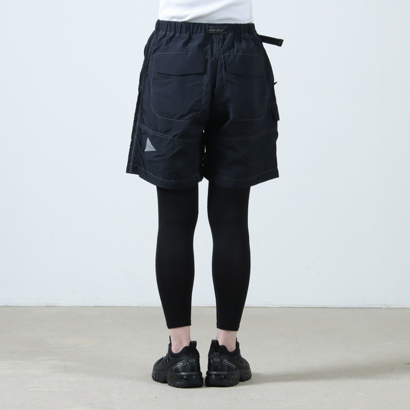 and wander(アンドワンダー) Ny taffeta hiker short pants 画像21