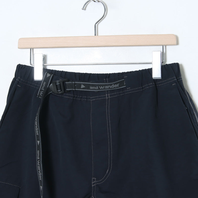and wander(アンドワンダー) Ny taffeta hiker short pants 画像22
