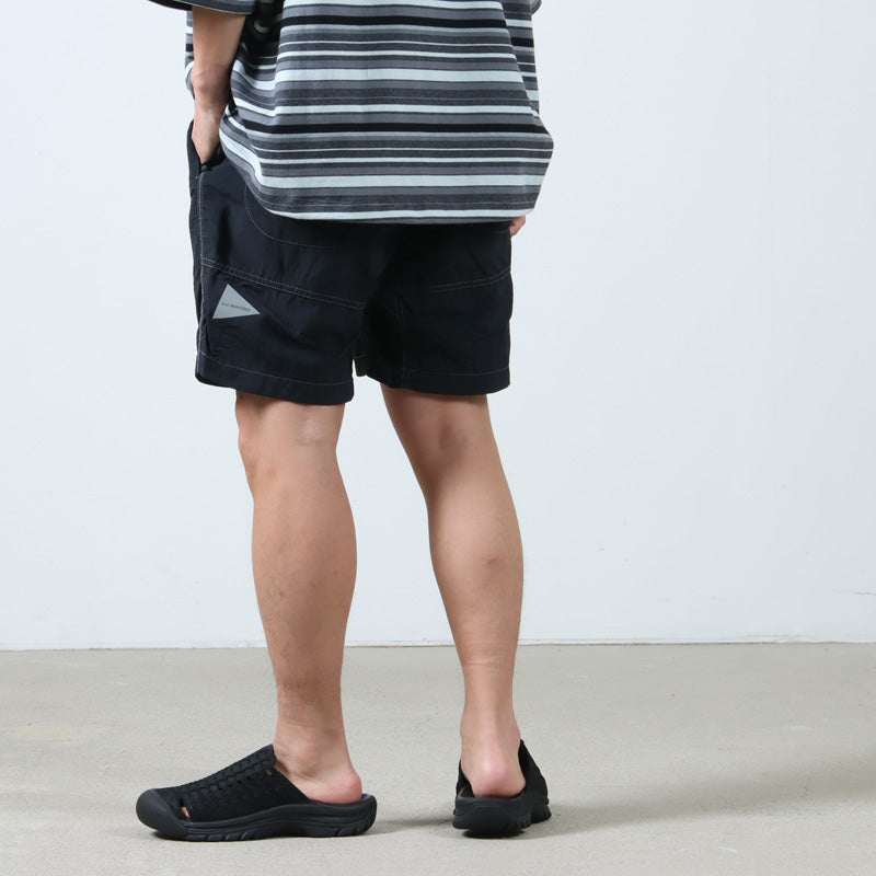 and wander(アンドワンダー) Ny taffeta hiker short pants 画像6