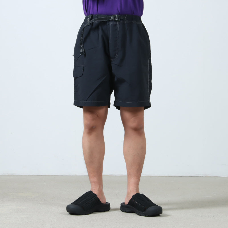 and wander(アンドワンダー) Ny taffeta hiker short pants 画像9