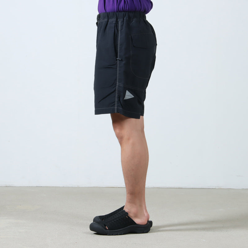 and wander(アンドワンダー) Ny taffeta hiker short pants 画像10