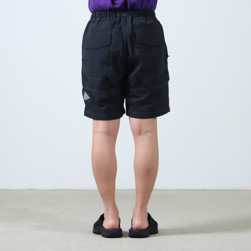and wander(アンドワンダー) Ny taffeta hiker short pants 画像11