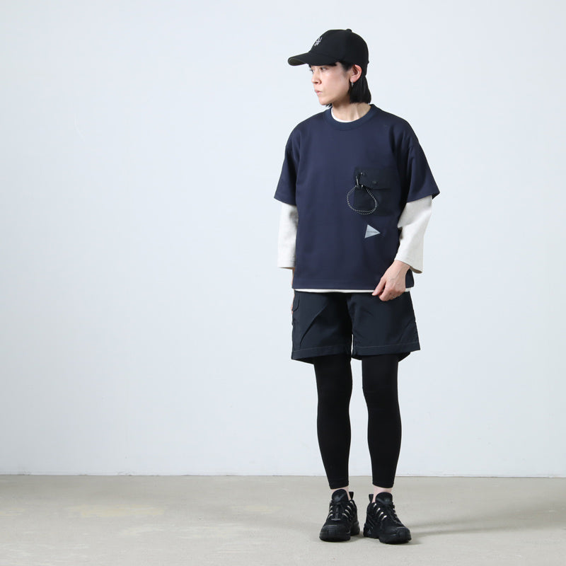 and wander(アンドワンダー) Ny taffeta hiker short pants 画像18