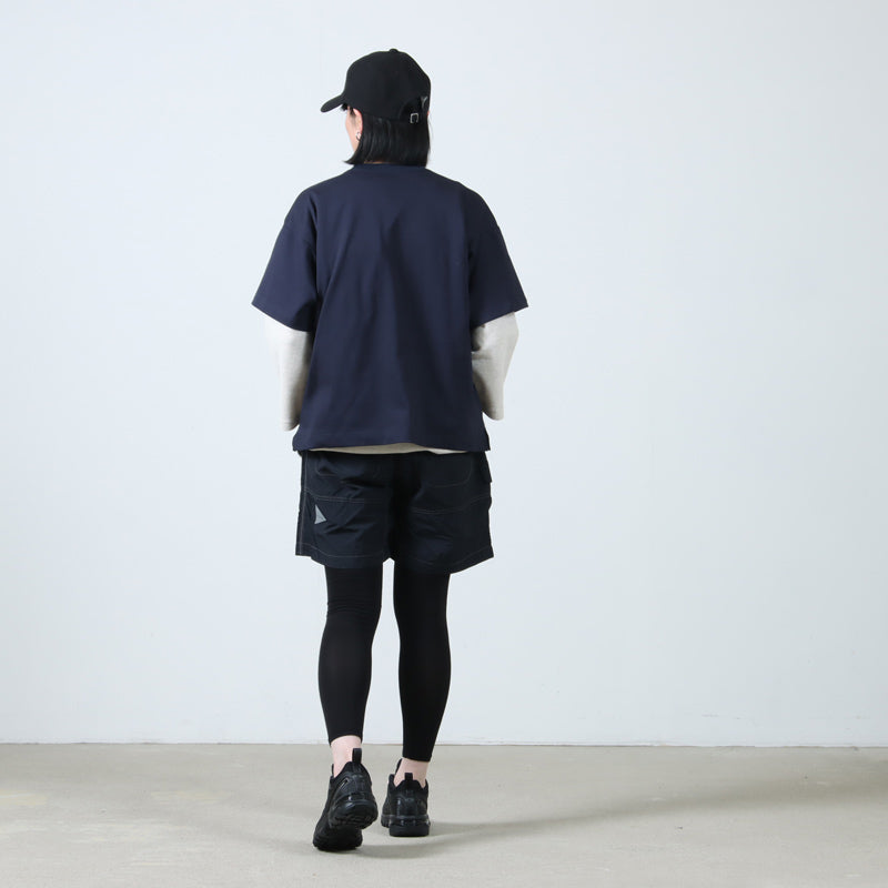 and wander(アンドワンダー) Ny taffeta hiker short pants 画像19
