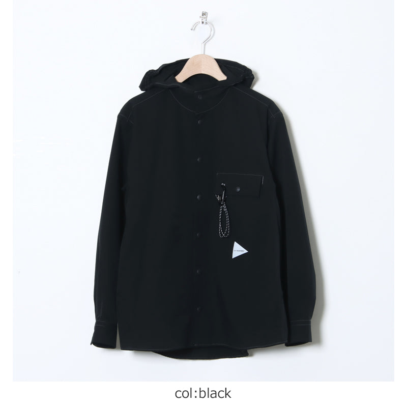 and wander(アンドワンダー) dry breathable hoodie 画像16