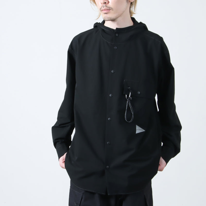 and wander(アンドワンダー) dry breathable hoodie 画像7