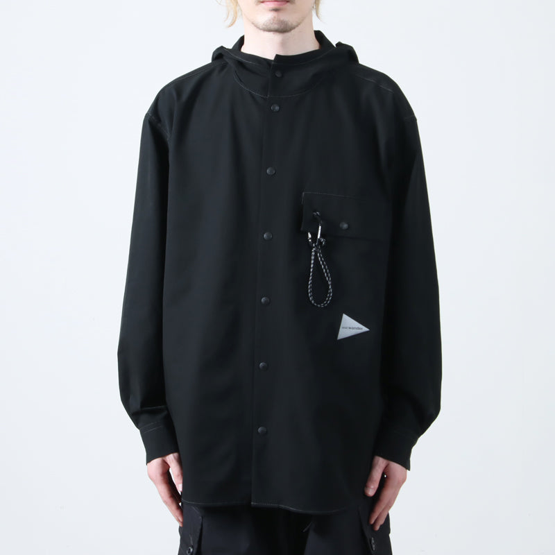 and wander(アンドワンダー) dry breathable hoodie 画像11