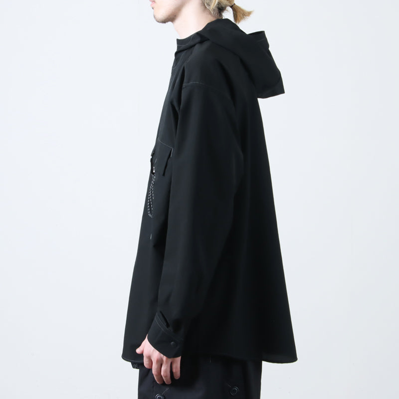 and wander(アンドワンダー) dry breathable hoodie 画像12