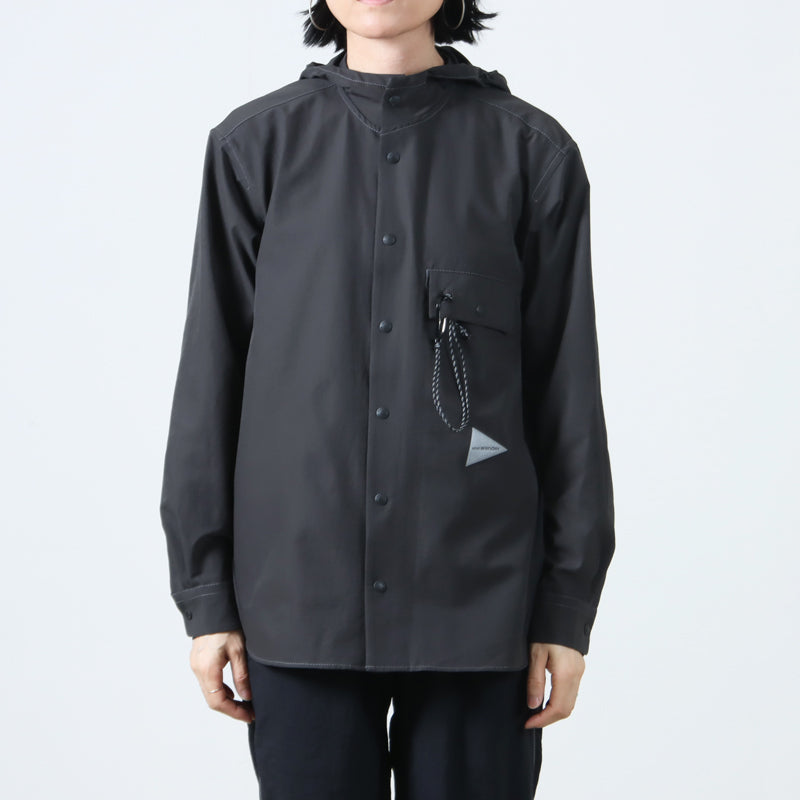 and wander(アンドワンダー) dry breathable hoodie 画像14