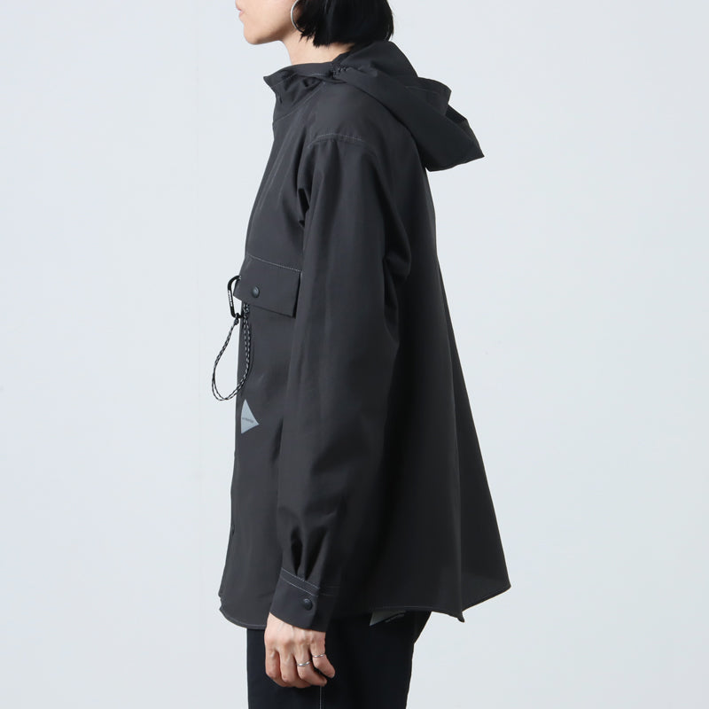 and wander(アンドワンダー) dry breathable hoodie 画像15