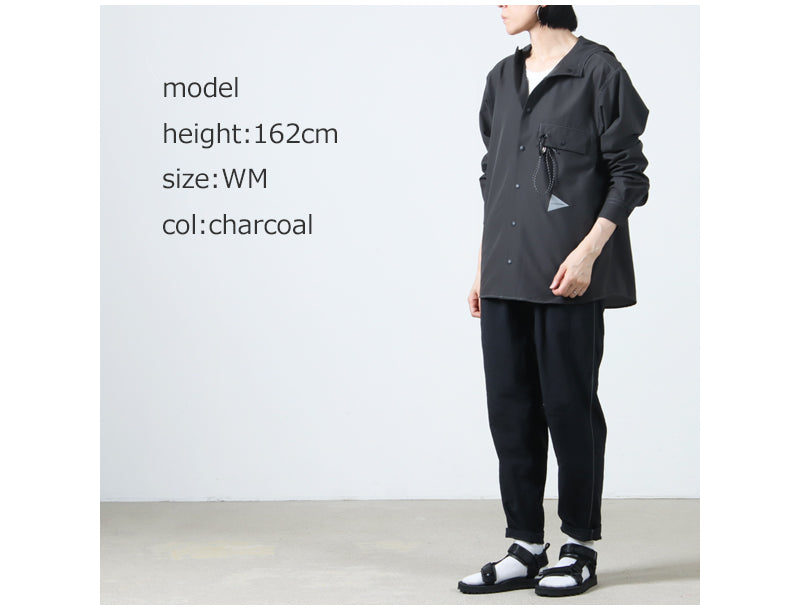 and wander(アンドワンダー) dry breathable hoodie 画像25