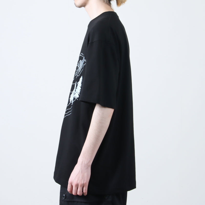 and wander(アンドワンダー) BACK TO NATURE printed SS T 画像12