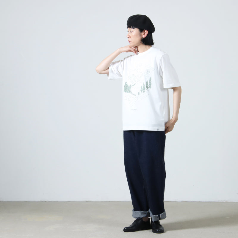 and wander(アンドワンダー) BACK TO NATURE printed SS T 画像22
